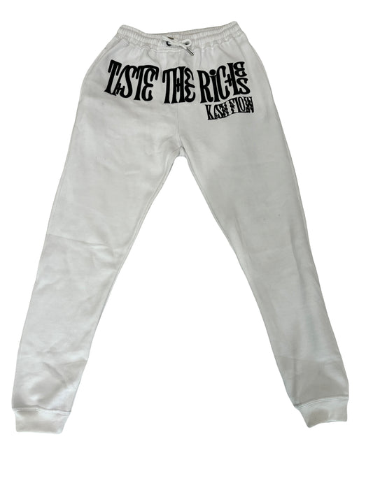 "KASH FLAKE" TASTE THE RICHES JOGGERS